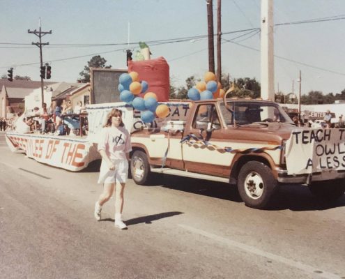 Lifestyles of the EduGators UF Homecoming Parade float