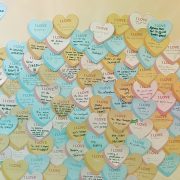 Valentine messages to Norman Hall
