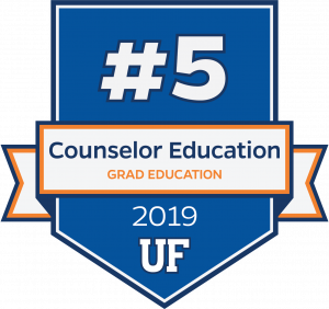 #5 in Counselor Education for 2019