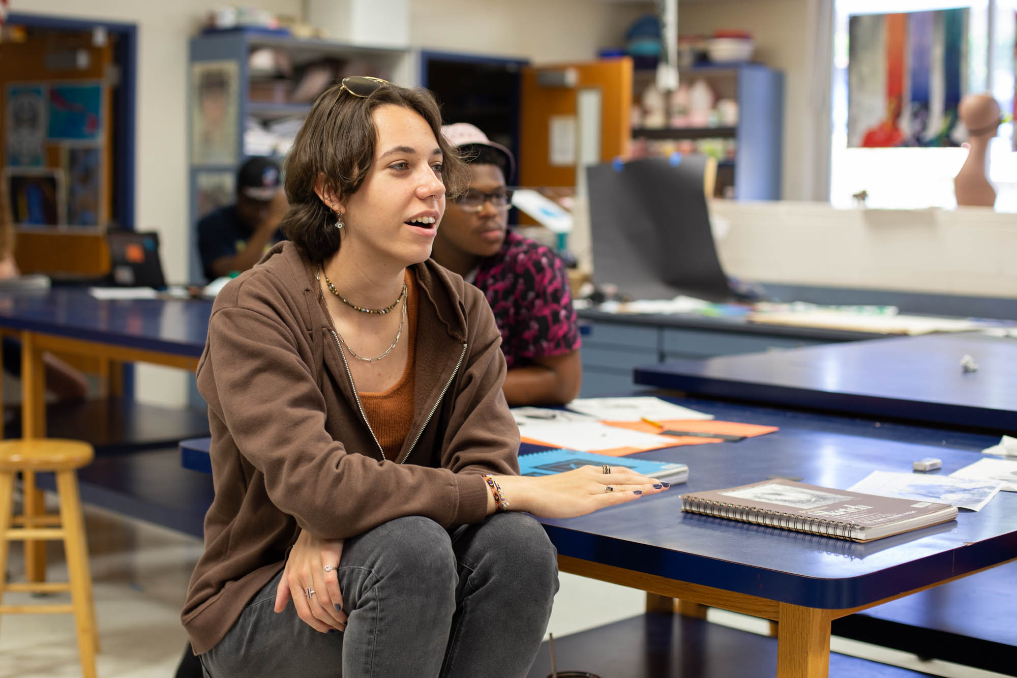 Woman in PK Yonge Classroom