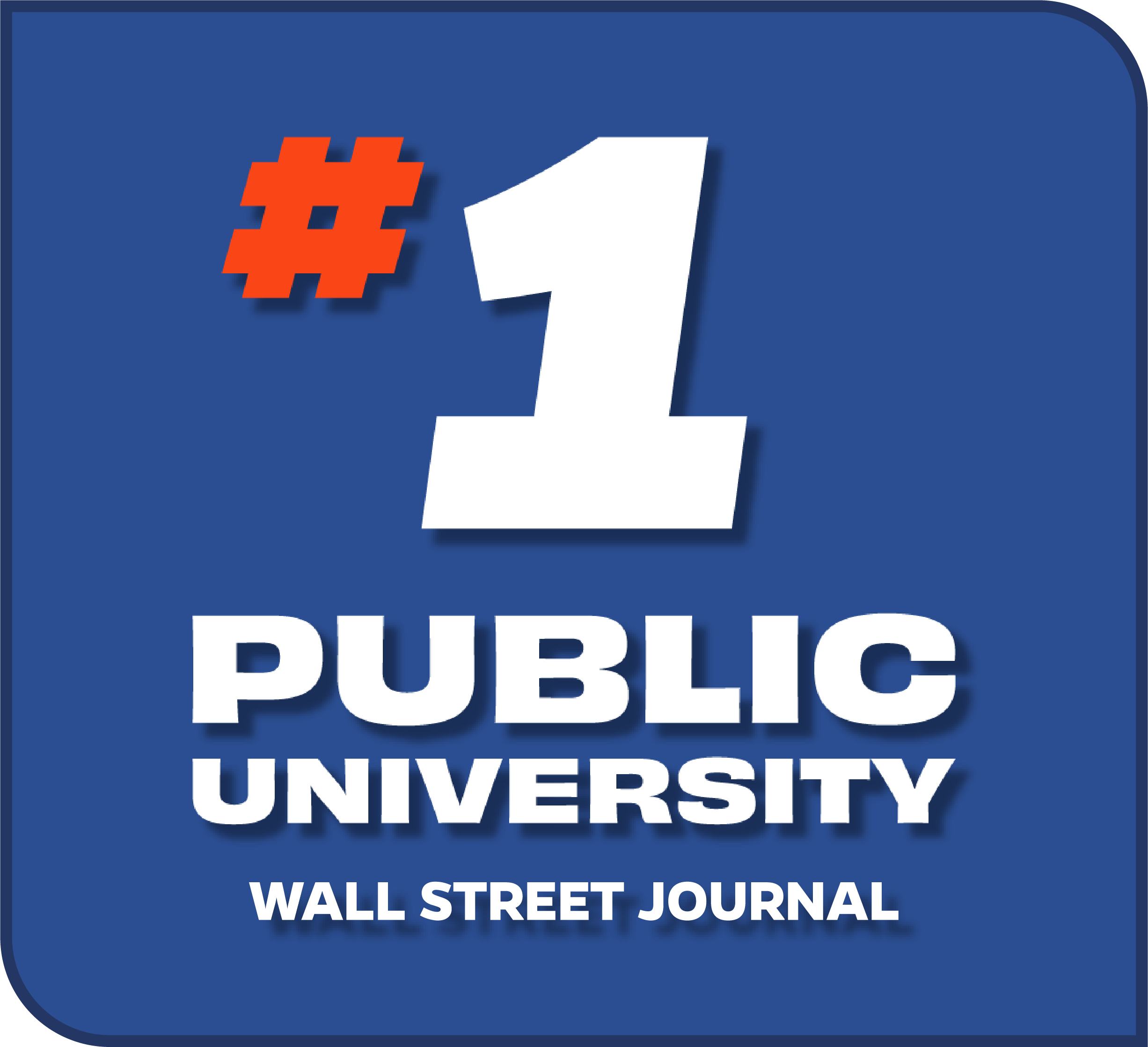 Number 1 Public University - Wall Street Journal