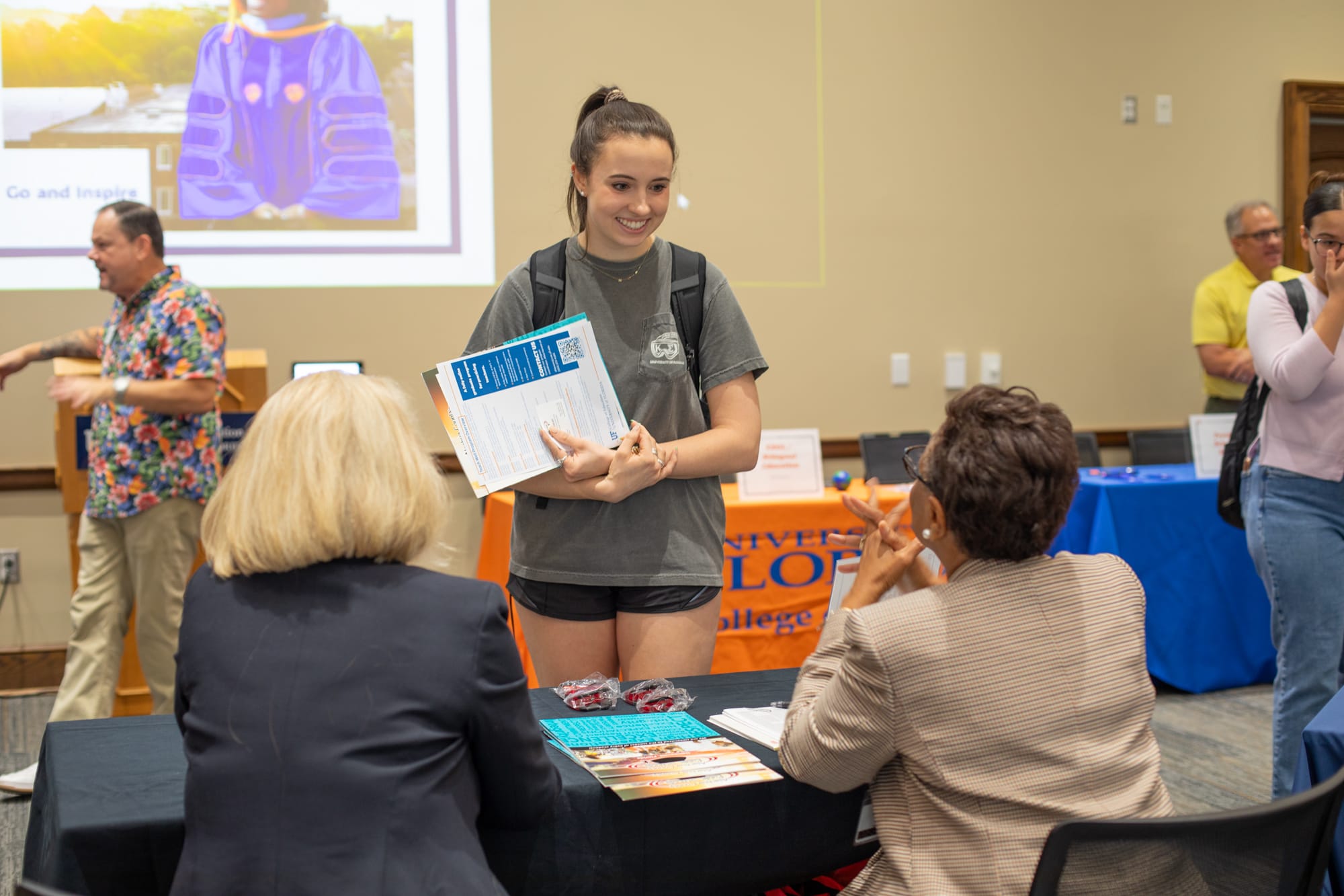 Graduate pathway fair at University of Florida