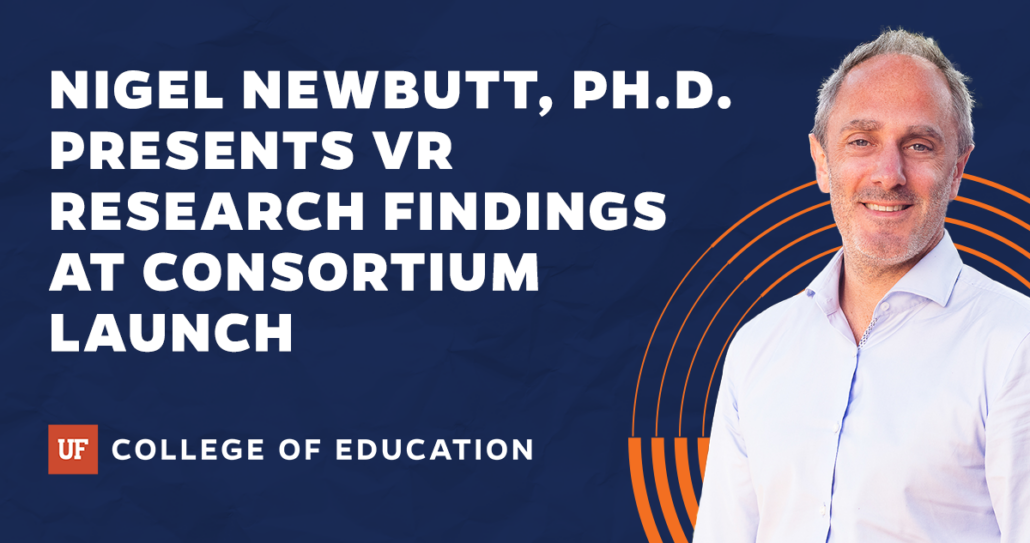 Nigel Newbutt, Ph.D. Presents Insights to the Use and Deployment of VR in Special Educational Needs settings at Consortium Launch