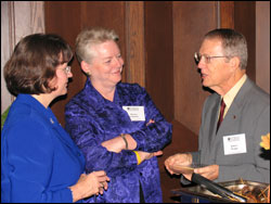 Margaret Gaylord, Theresa Vernetson and Robert Wright