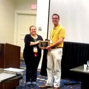 Albert Ritzhaupt receives the 2019 Educational Researcher of the Year Award