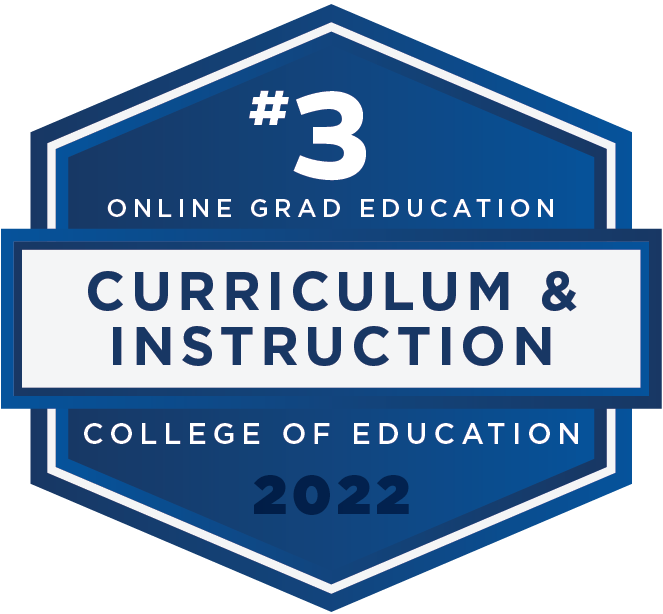 #3 Online Grad Education - Curriculum and Instruction - College of Education - 2022