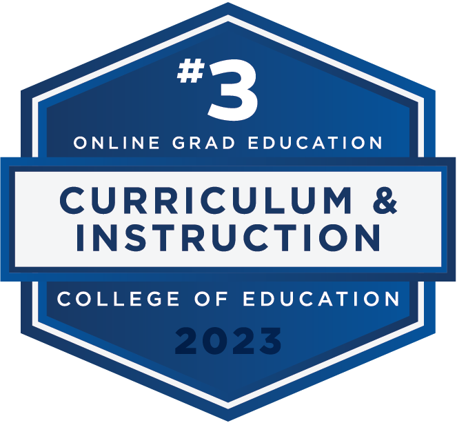 #3 Online Grad Education - Curriculum and Instruction - College of Education - 2023