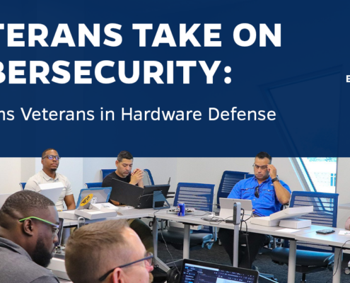 Veterans Take on Cybersecurity WP Card