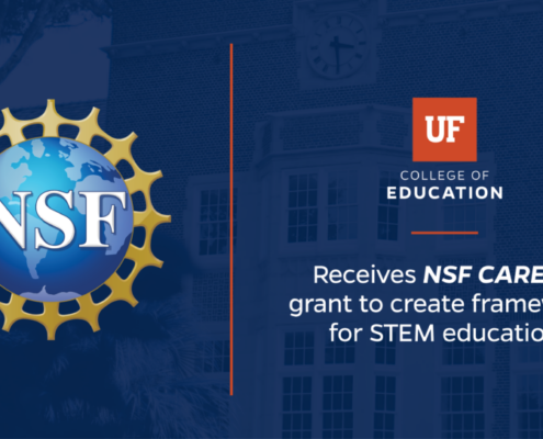 NSF CAREER grant awarded to the UF College of Education