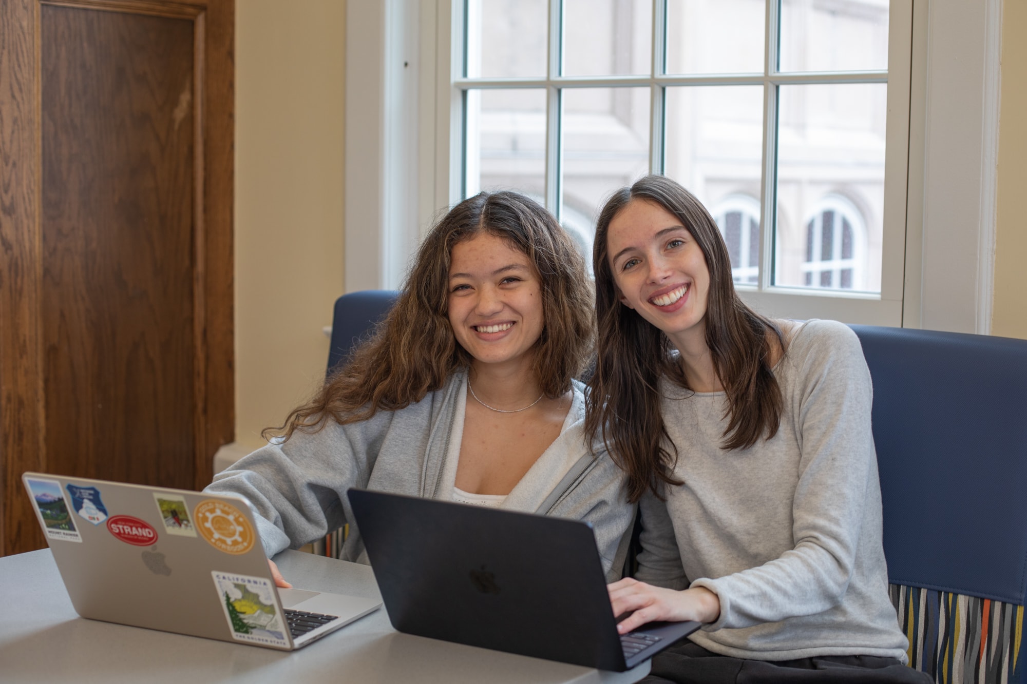 Students at University of Florida in Norman Hall