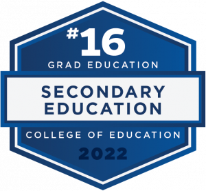#16 - Grad Education - Secondary Education - College of Education - 2022