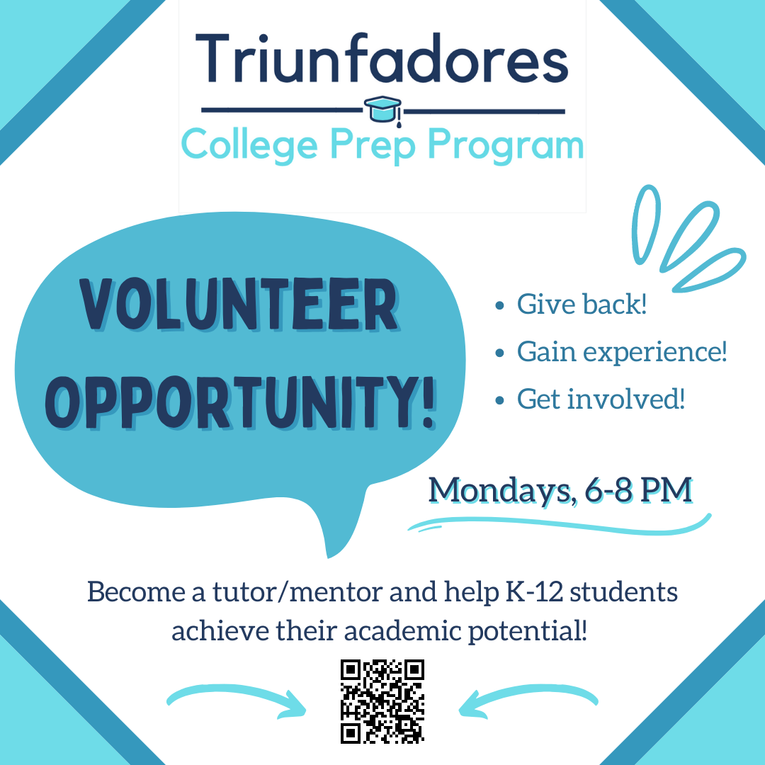 Triunfadores - College Prep Program Volunteer Opportunity