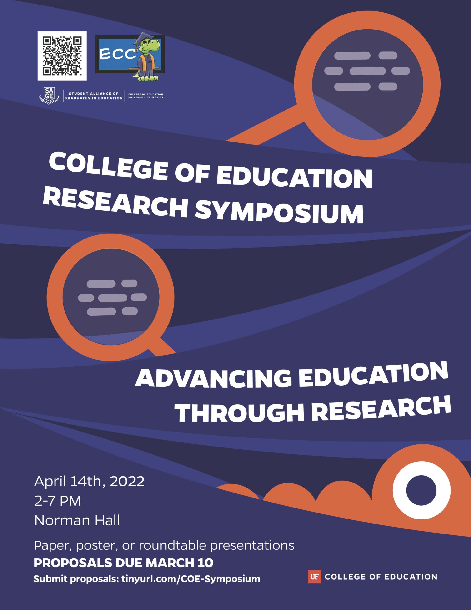 College of Education Research Symposium - Advancing Education Through Research