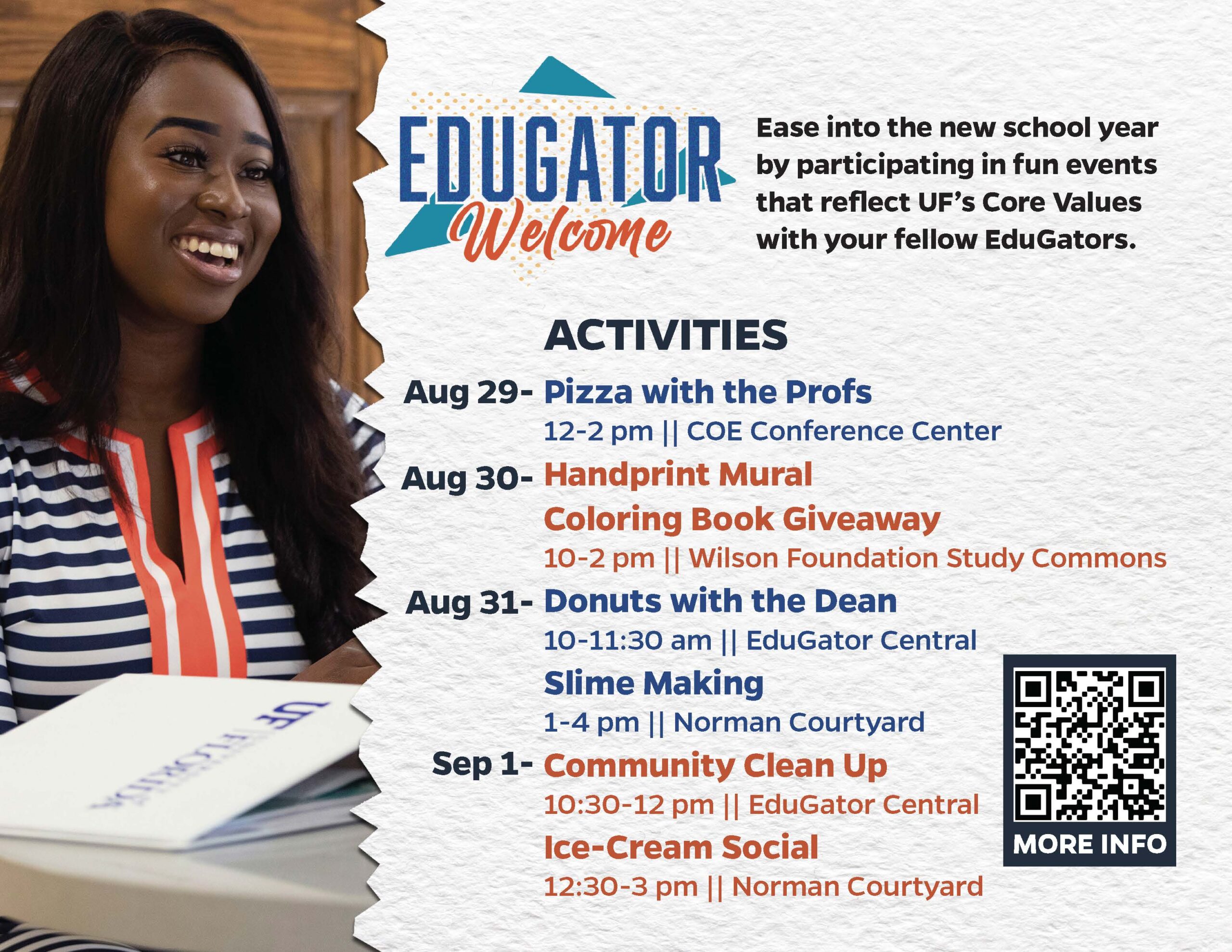 EduGator Welcome Back Flyer