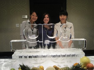 Christine Lee, Jenni Schelble, and Ye Wang at the Association for Psychological Science 2011, Washington, DC